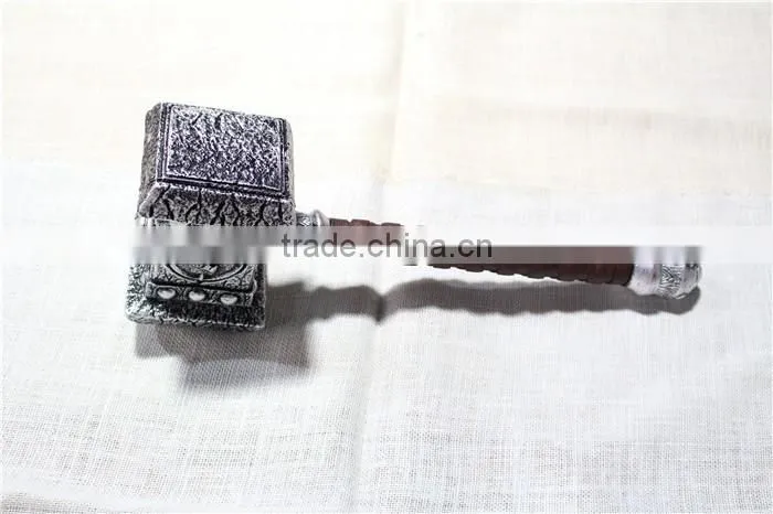 Halloween PU foam toy weapon thor hammer Lightning Stroke Hammer