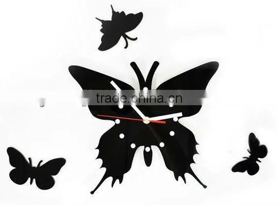 Supply fashion novelty and beautiful decoration wall clock