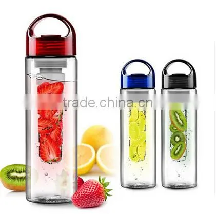 Cheap custom logo fruit infusion sports water bottle factory directly