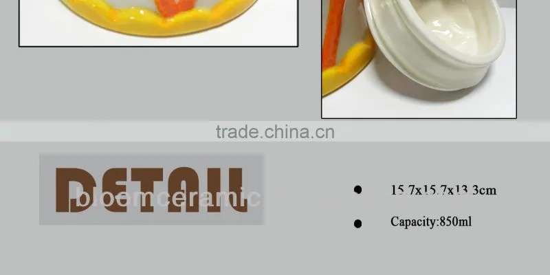 Supply for colored cookie jar