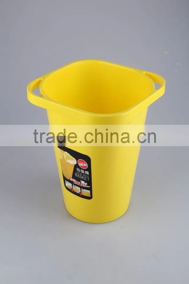 Plastic Trash Can Household Garbage Can/Rubbish Bin