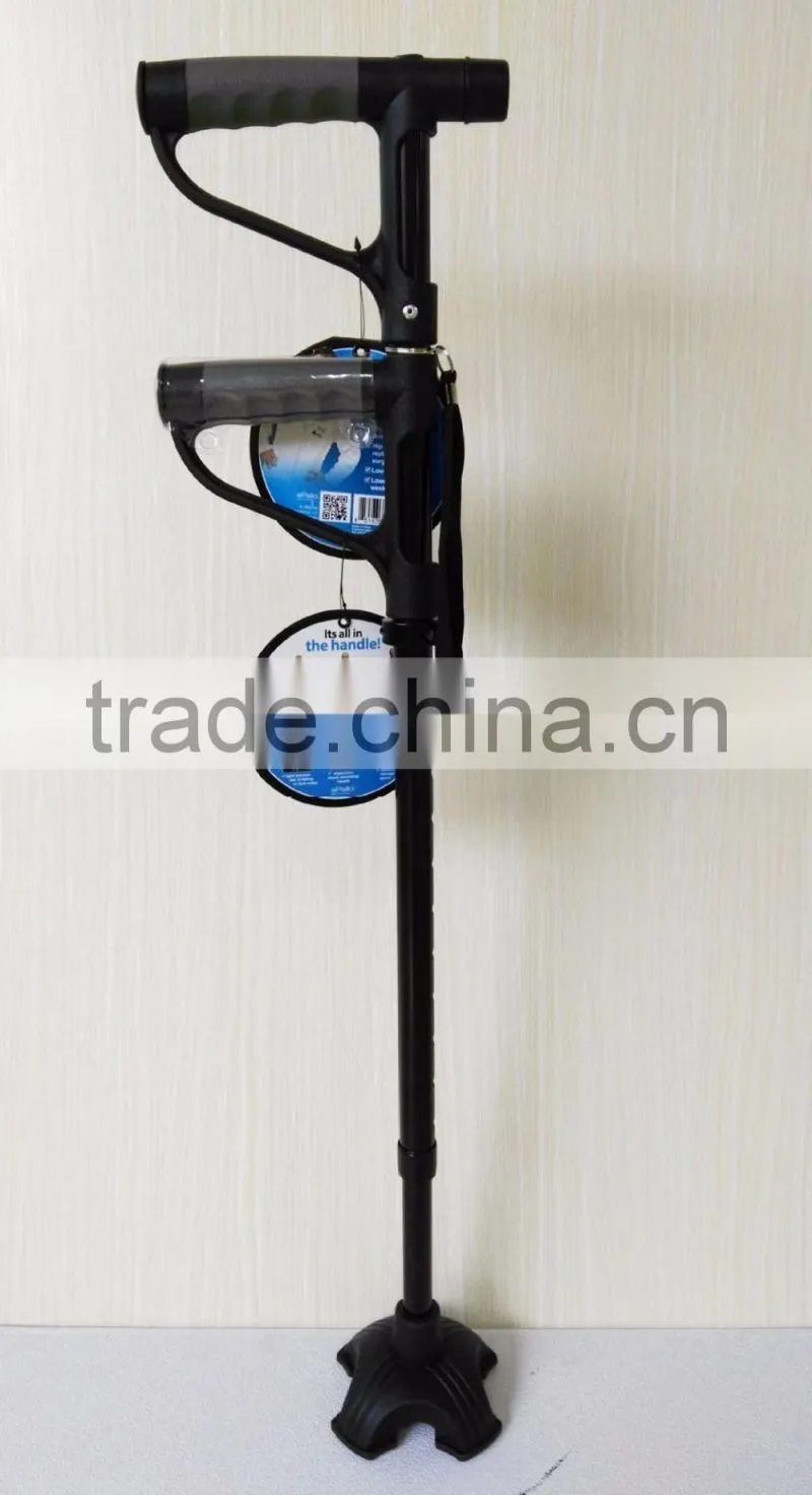Trusty cane with flashlight , trusty cane with led trusty walking cane