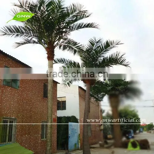 APM010-2 GNW Coconut Tree Artificial Leaf 12ft High for Park Landscaping Decoration Outdoor use