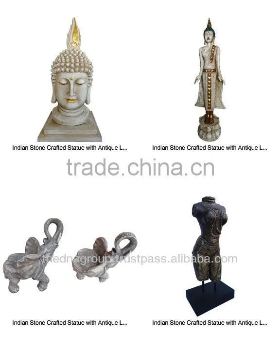 Huge Buddha's garden statues