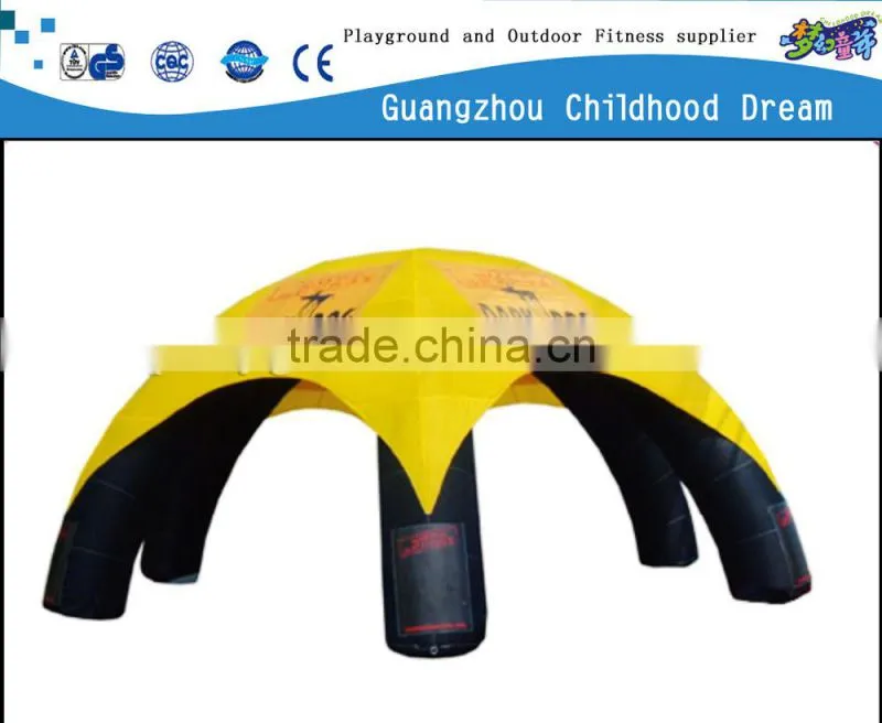 (HD-9701) orange color attractive inflatable jumping tent/ inflatable jumping tent/jumping castles inflatable attractions