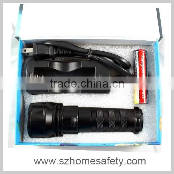 Uniquefire UF-DT2 Grade 3 Hard Oxygen Diving LED Flashlight (Black)