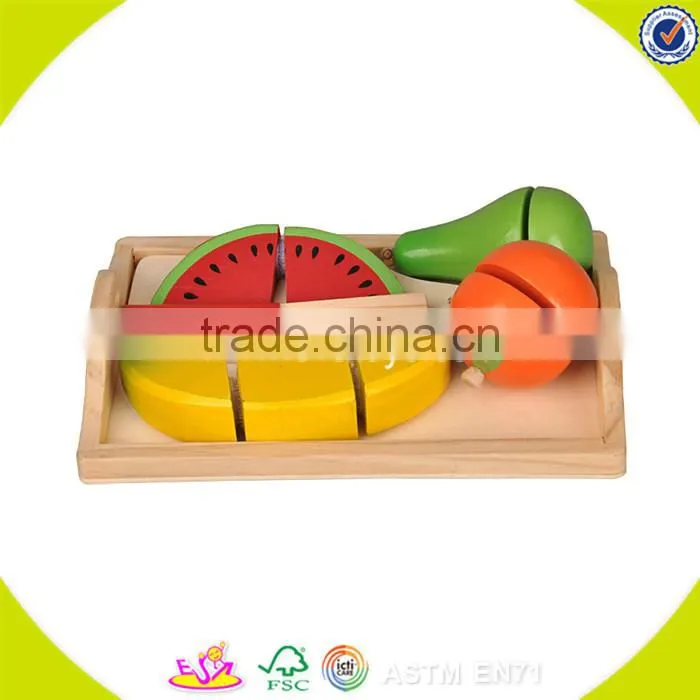 Hot sale New popular breakfast toy good quality wooden breakfast toy W10B066