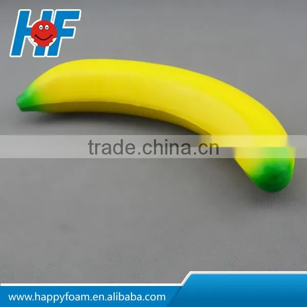 pu peanut shape antistress for promotional gifts