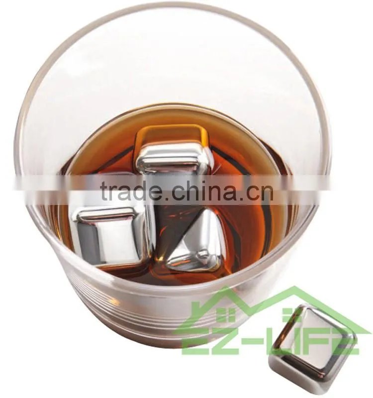 wholesale best personalized stainless steel whiskey stones