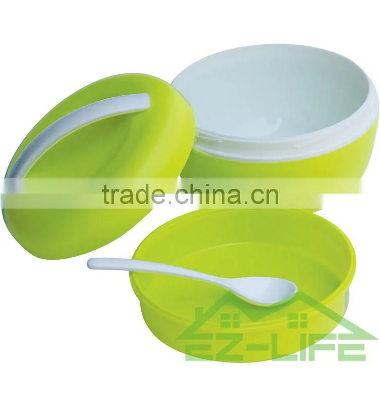 2017 Promotional Plastic lunch box, bento lunch box/insulated food container