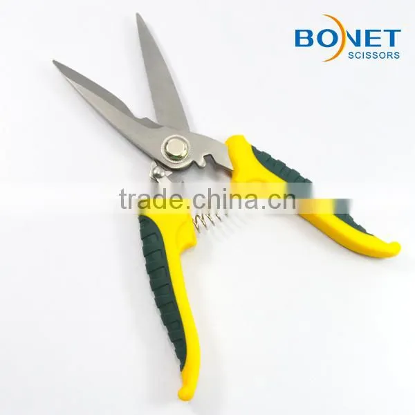 SGA0007 8" plastic handle garden graft scissors