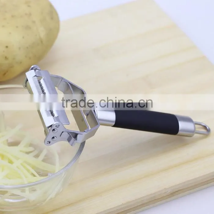 Stainless Steel Peeler Ceramic Knife Set Packed in EVA Tray