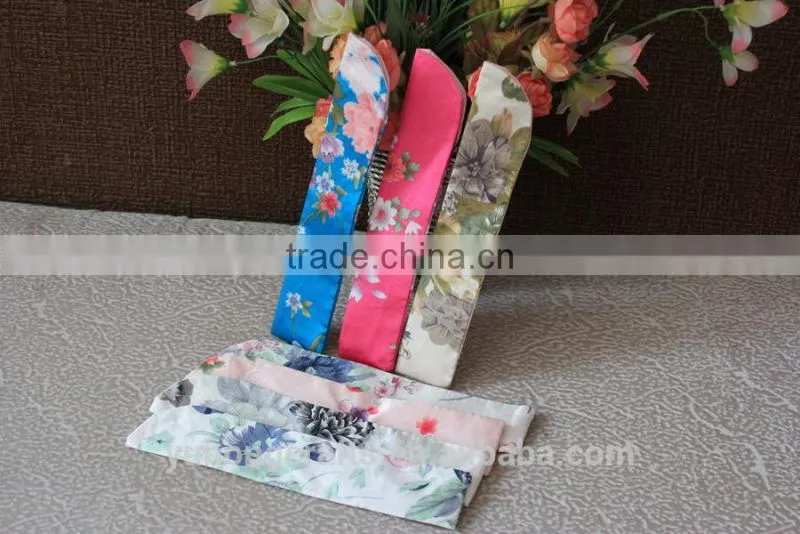 Colorful flower pattern fan bag wholesale