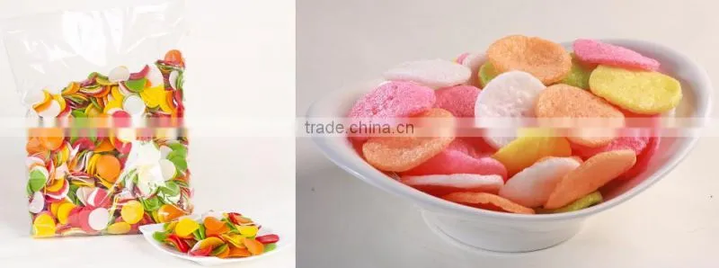 COLORED PRAWN CRACKERS