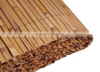 natural bamboo reed slat fence