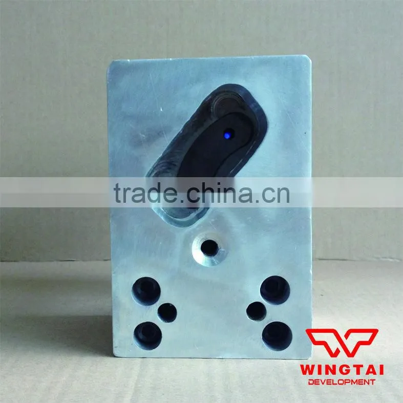 banana shape hole punch machine for plastic shopping bag