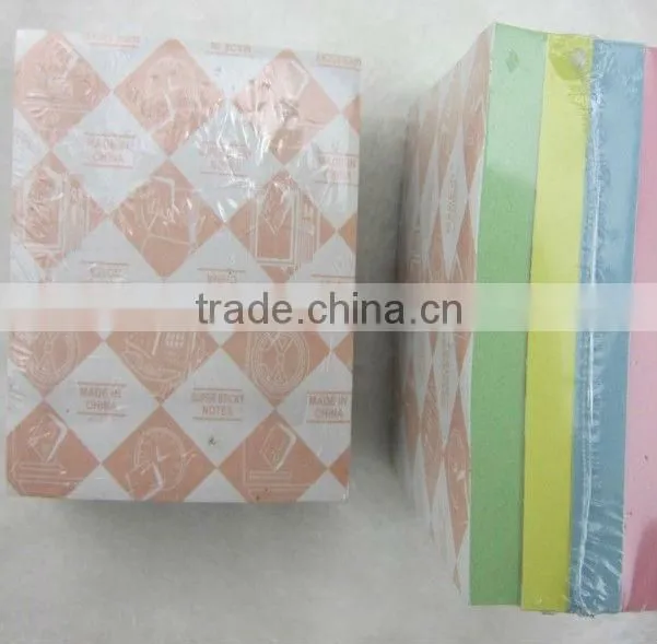 Paper sticky custom promotional blcok note pad