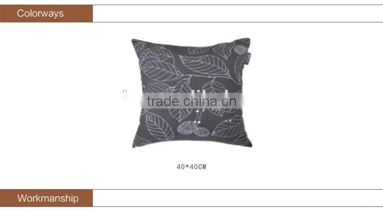 home decoration 100%cotton printed popular design cushion for sofa, and could be customised