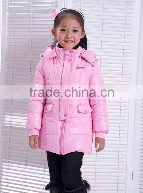 New Fashion Children Girls Warm Down Garment Kids Jackets