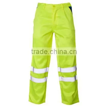 hi vis uniform reflective cargo pant men suit