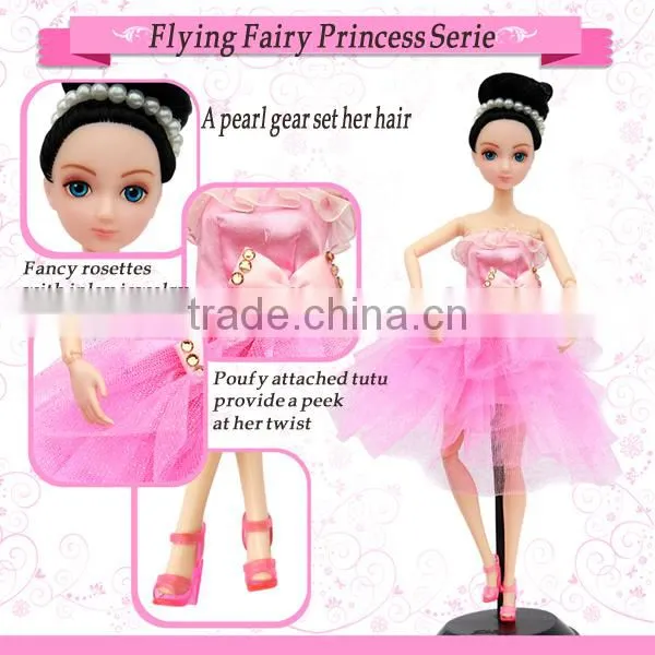 Flying fariy with yarn wigs doll bodies