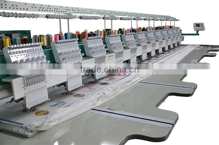 YINGYING 12heads Flat computer embroidery machine