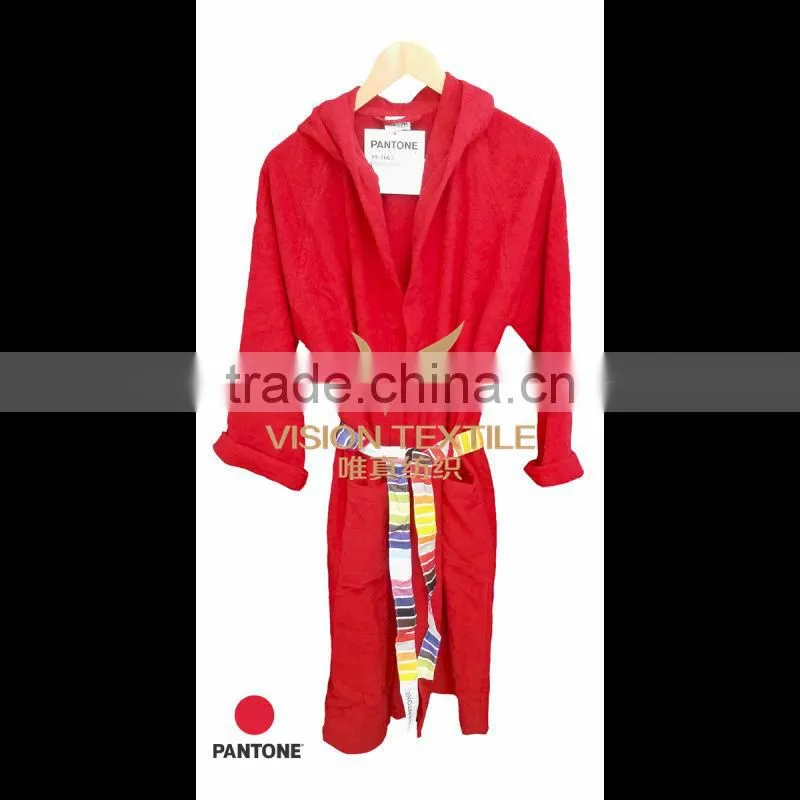 Luxury Hooded Microfiber Bathrobe