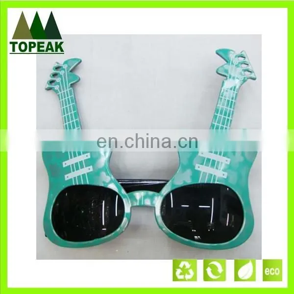 Hot sale Guitar style sunglasses music party glasses fancy party glasses