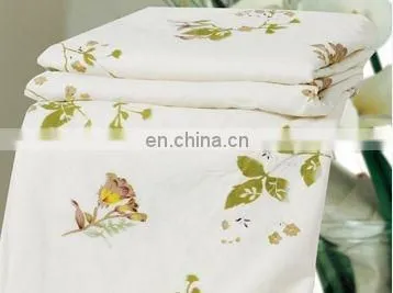 printed flowers 100% mulberry silk bedding quilt