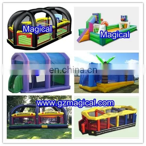 popular sport game inflatable jumping football field