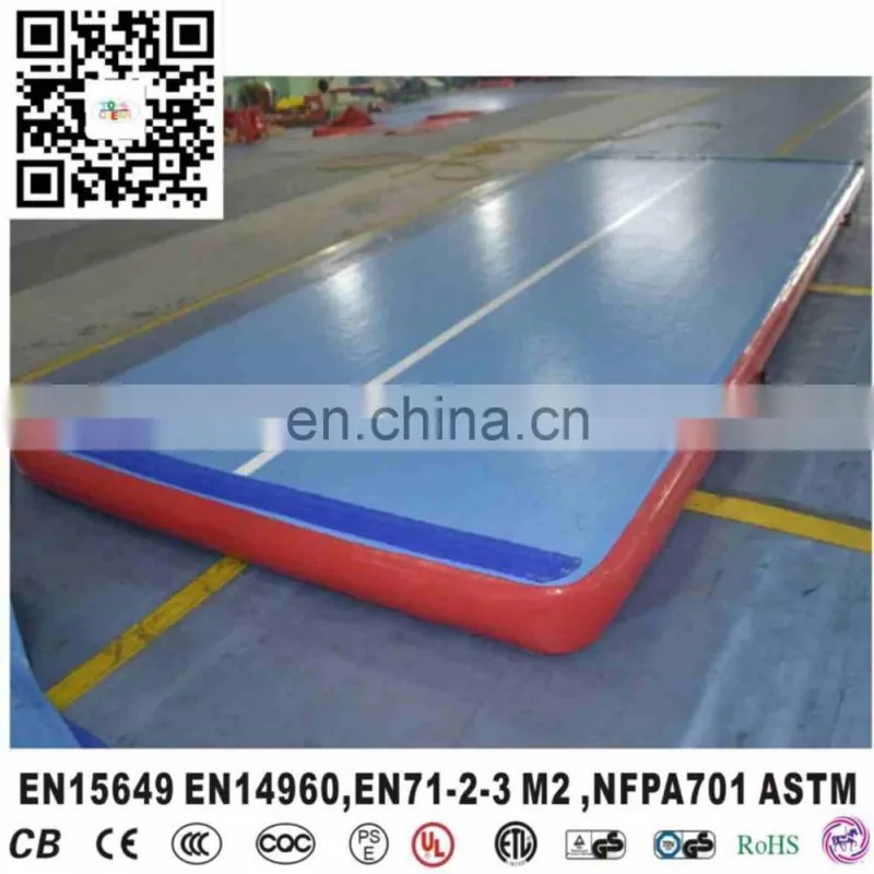 Manufacture inflatable air gym mat trainning mat tumbling mat