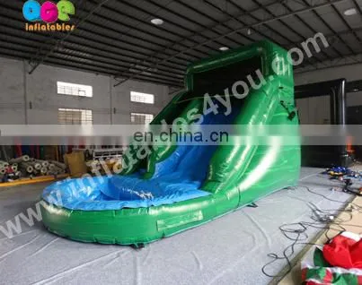 New design inflatable Water Slide with pool for sale