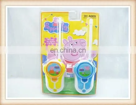 New product kids plastic walkie talkie toy phones interphone toys