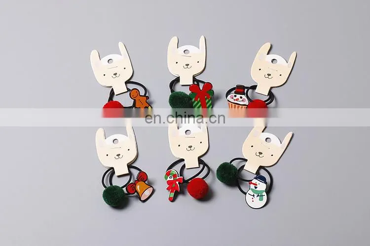 Chirstmas trendy hot sale wmen&kids hair rope