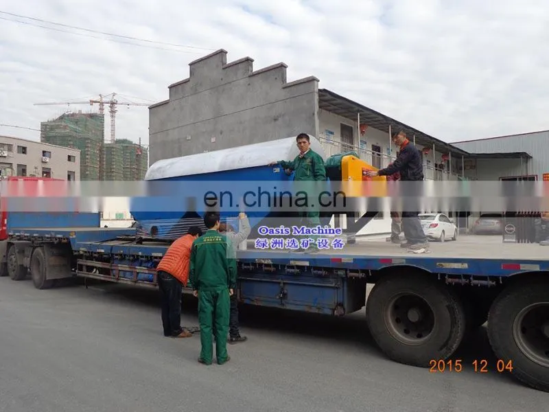 High Intensity Wet DrumType Magnetic Separator Machine for Mineral Iron Ore Equipment