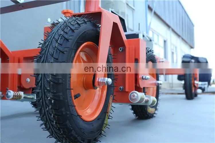 Portable Highway continuous eight-wheel flatness meter Road Pavement Surface Roughness Tester