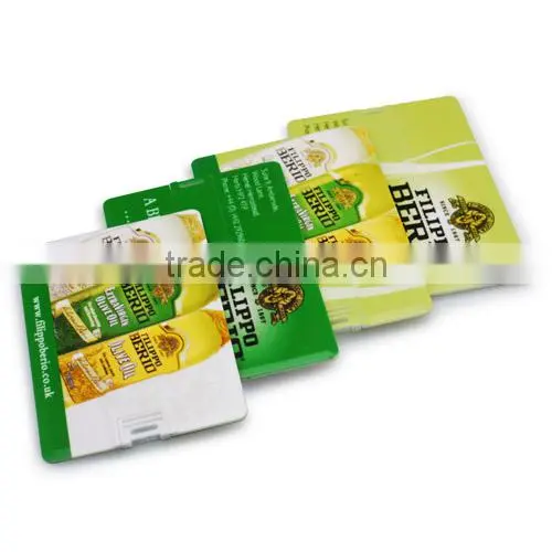 promotional super thin credit card usb flash drive