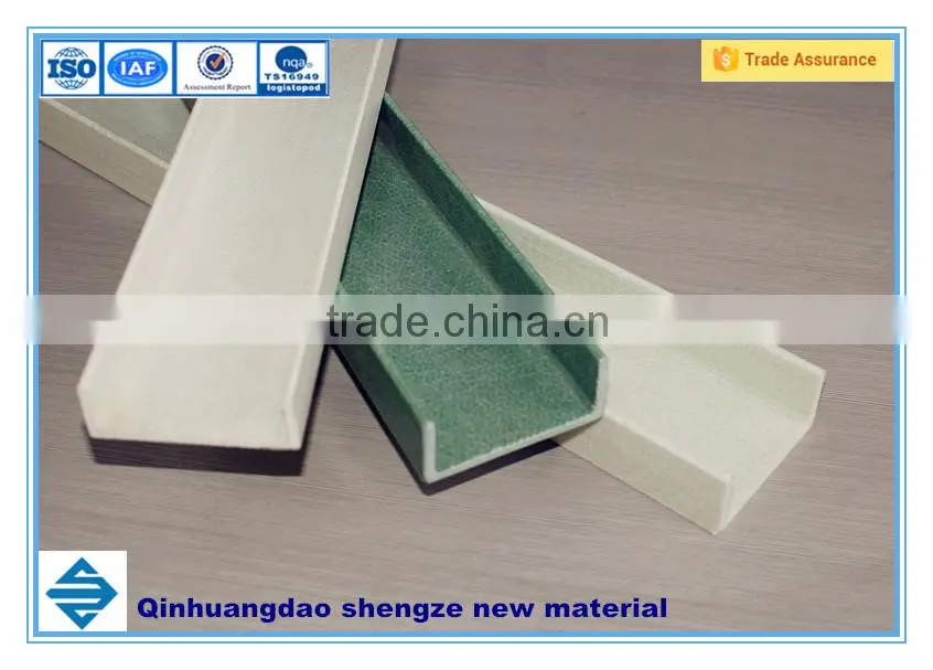 FRP PROFILES, glass fiber pultruded sections, GRP POLE