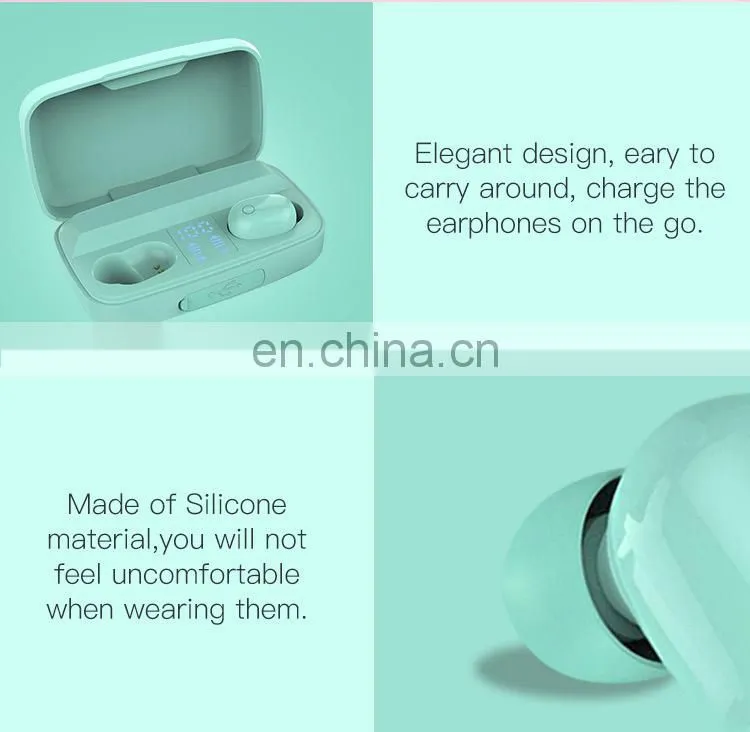 B172 tws air dots Sport wireless earphones gaming headphones mini earbuds with charging boxes