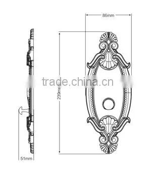 JCB206ABCDE curtain hook decorative tassels for curtains bead tassel