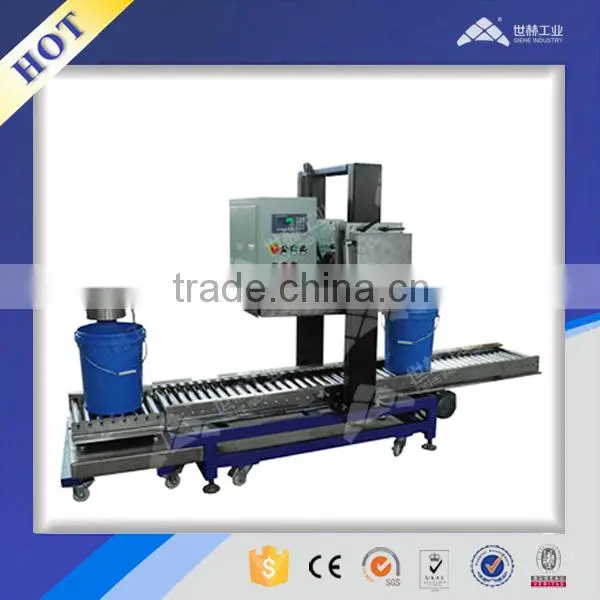 Semi automatic high viscosity adhesive filling machine