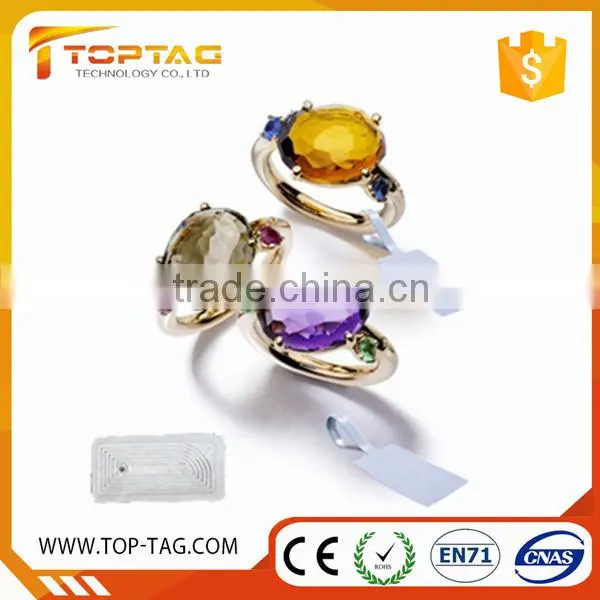 Jewellry Wholesale Pricing Tags , UHF RFID Anti-theft Jewelry Tag Alien H4