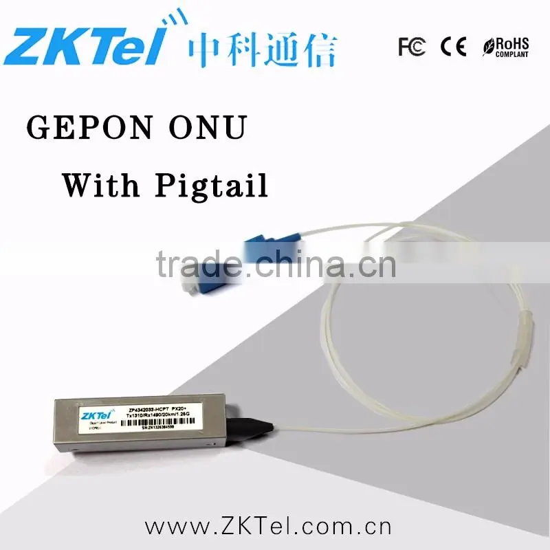 SFP module price, EPON ONU SFP SC/PC Pigtail, compatible with cisco,huawei,ZTE, Juniper