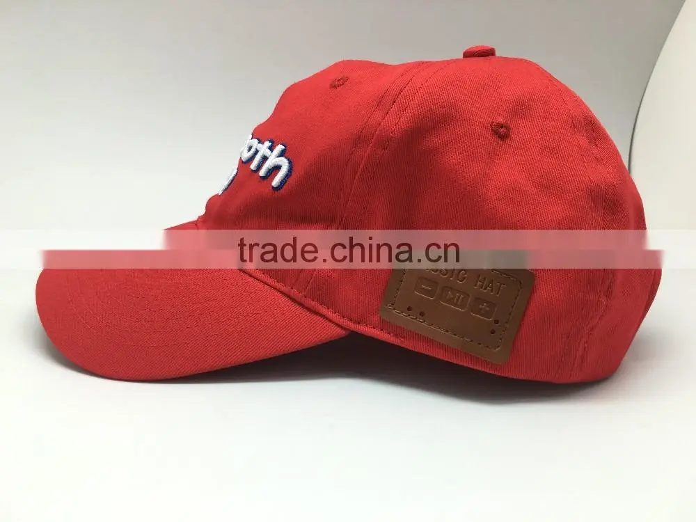 bluetooth music hat cap with stereo headphone adult bluetooth cap
