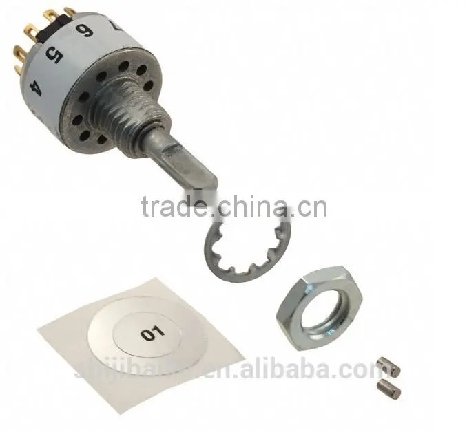 56D36-01-1-AJN ROTARY SW 1 POLE 10POS 200MA 30V
