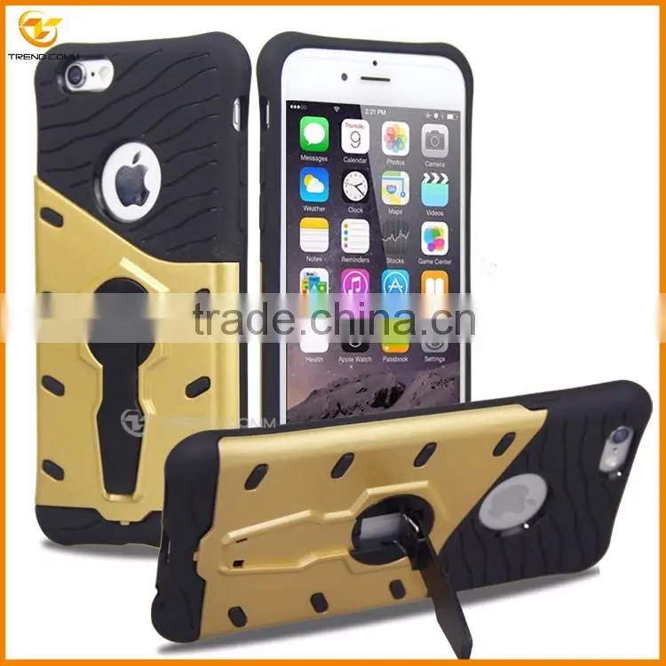for iphone 6 plus 360 degrees stand hard back cover case
