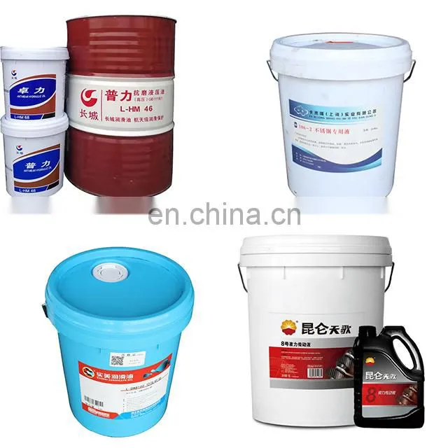 I-Star tapered bucket labeler oil bucket paint bucket labeling machine