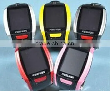 F6 watch mobile phone with leather wrist band