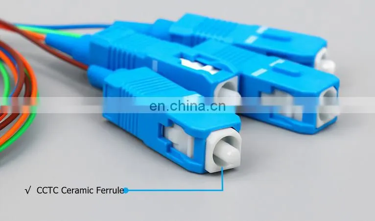 plc splitter plc 1 x 2 SC/UPC splitter rmini fiber optic plc splitter