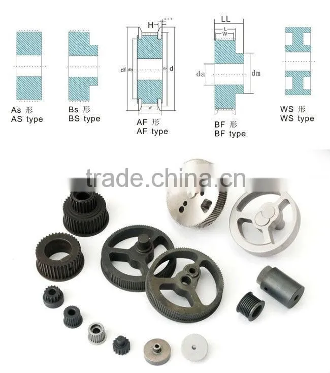 T5 T10 type Good quality timing pulley
